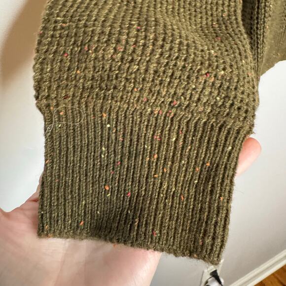 Alesbury Olive Green Long Sleeve Henley Sweater NWT Men’s Size Large - Picture 4 of 9